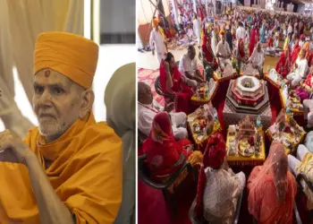 Baps Swaminarayan Mandir Jodhpur Murti Pratishtha Mahotsav: BAPS Swaminarayan Temple Jodhpur's Murti Pratishtha Mahotsav ceremony will be organized at the Murti Pratishtha Mahotsav celebration Mahayagya as part of the Idol CONSECRATION CEREMONY; A Grand Procession will be taken out tomorrow.
