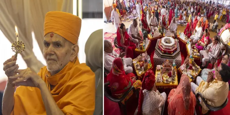 Baps Swaminarayan Mandir Jodhpur Murti Pratishtha Mahotsav: BAPS Swaminarayan Temple Jodhpur's Murti Pratishtha Mahotsav ceremony will be organized at the Murti Pratishtha Mahotsav celebration Mahayagya as part of the Idol CONSECRATION CEREMONY; A Grand Procession will be taken out tomorrow.