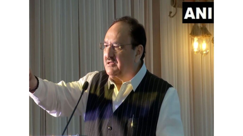 Before the Bihar elections, Nadda targeted the RJD, asked, "Did Tejashwi Yadav apologize to the people of Bihar?"