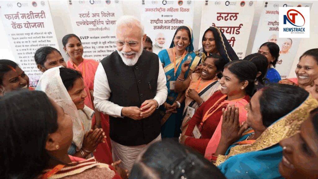 Bihar CM Launches Mukhyamantri Mahila Rojgar Yojana: â‚ Our10,000 for 75 Lakh Women to Start Businesses | Bihar News: PM Modi launched Mukhyamantri Mahila Employment Scheme, the women of Bihar have a gift of 10-10 thousand rupees. News Track in Hindi