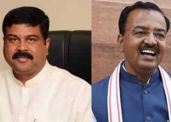 Bihar Elections | Dharmendra Pradhan Election Incharge | Keshavprasad Maurya CR Patil as Co-Incharge | , Before Bihar elections, BJP's Masterstroke, JP Nadda gave him a big responsibility including Keshav Prasad Maurya. News Track in Hindi