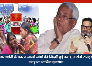 Bihar Liquor Ban: Economic Loss, Alcohol Deaths, and Rising Illegal Liquor Trade impacting Bihar | Millions of people were destroyed due to liquor ban in Bihar, economic loss of more than crores of rupees. News Track in Hindi