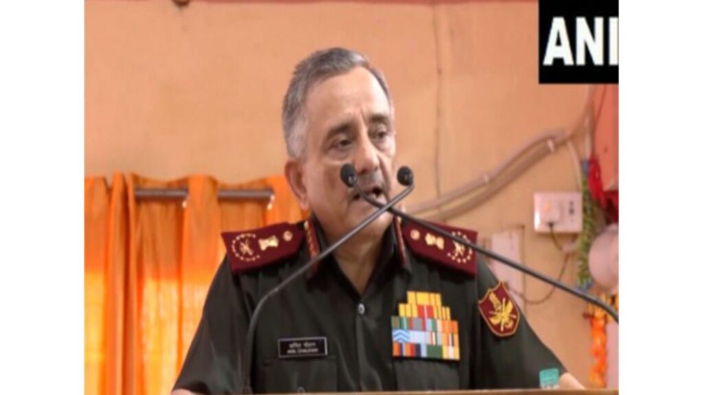 CDS General Anil Chauhan told the biggest security challenge to border dispute with China