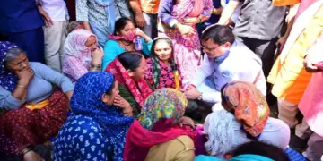 CM Pushkar Singh Dhami in Nandanagar: Uttarakhand CM Pushkar Singh Dhami reached Nandanagar in Chamoli district, confidence of all possible help to the victims, uttarakhand