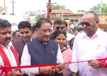 CM Vishnudev Sai Inaugurates 51 Mahtari Sadan Bhavans in Chhattisgarh | CM Sai inaugurated 51 Mahtari Sadan buildings in Chhattisgarh. News Track in Hindi