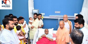 CM Yogi Adityanath Visits Omprakash Rajbhar at Medanta Hospital Lucknow | UP Politics Update | Lucknow News: CM Yogi reached Medanta Hospital, meeting Rajbhar and got information about health! , News Track in Hindi