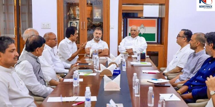 CWC Meeting Patna | Congress Bihar Strategy | Rahul Sonia Gandhi Mallikarjun Kharge Bihar | Bihar News | , CWC Meeting in Patna: Congress's big stake before Bihar elections, Historical meeting of CWC in Patna | News Track in Hindi
