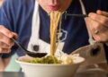 Eating Ramen