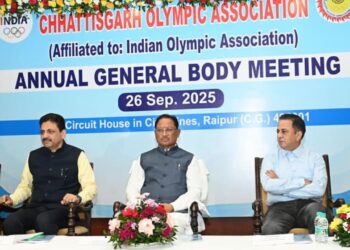 Chhattisgarh CM Vishnu Deo Sai Announces Chhattisgarh government's big gift for Olympic players, CM will give 21 lakh rupees. News Track in Hindi