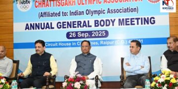 Chhattisgarh CM Vishnu Deo Sai Announces Chhattisgarh government's big gift for Olympic players, CM will give 21 lakh rupees. News Track in Hindi