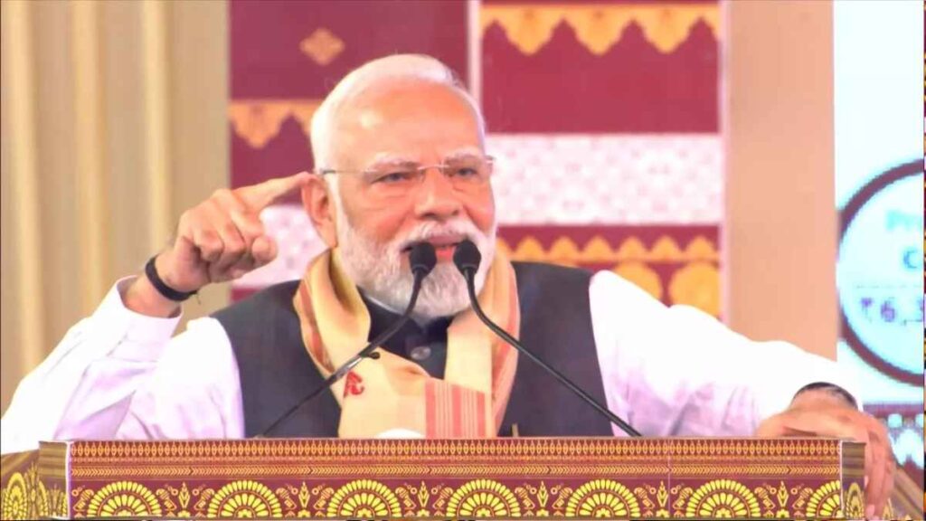 Congress supports terrorists raised by Pakistan instead of Indian Army: PM Modi