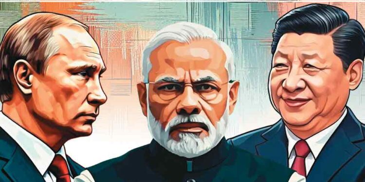 Cover Katha/China-Russia-India: Strong trio of new axis