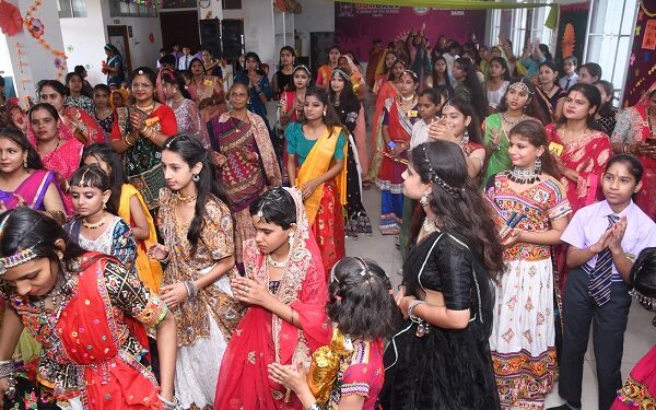 Dandiya festival in Gurukul and Manav Rachna School in Dausa
