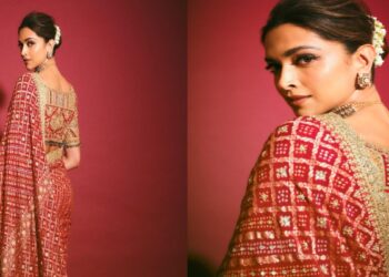 Deepika Padukone Gharchola Saree: This red gharchola saree is not thousands of millions, to buy pockets to buy, Deepika Padukone Padukone Padukone Gharchola Saree: This Red Gharchola Saree of Deepika is not worteds but lakhs