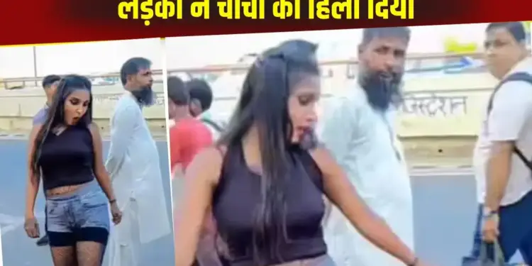 Didi created Ghadar on beach road in Western dress! Seeing such a dangerous dance, he was also shocked, watch viral video here