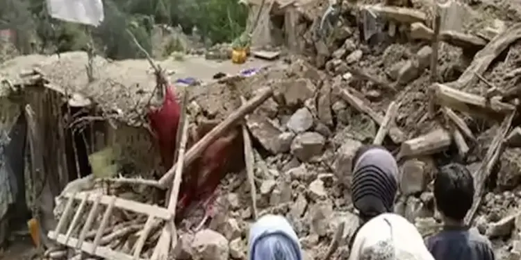Earthquake caused devastation in Afghanistan, hundreds of people died