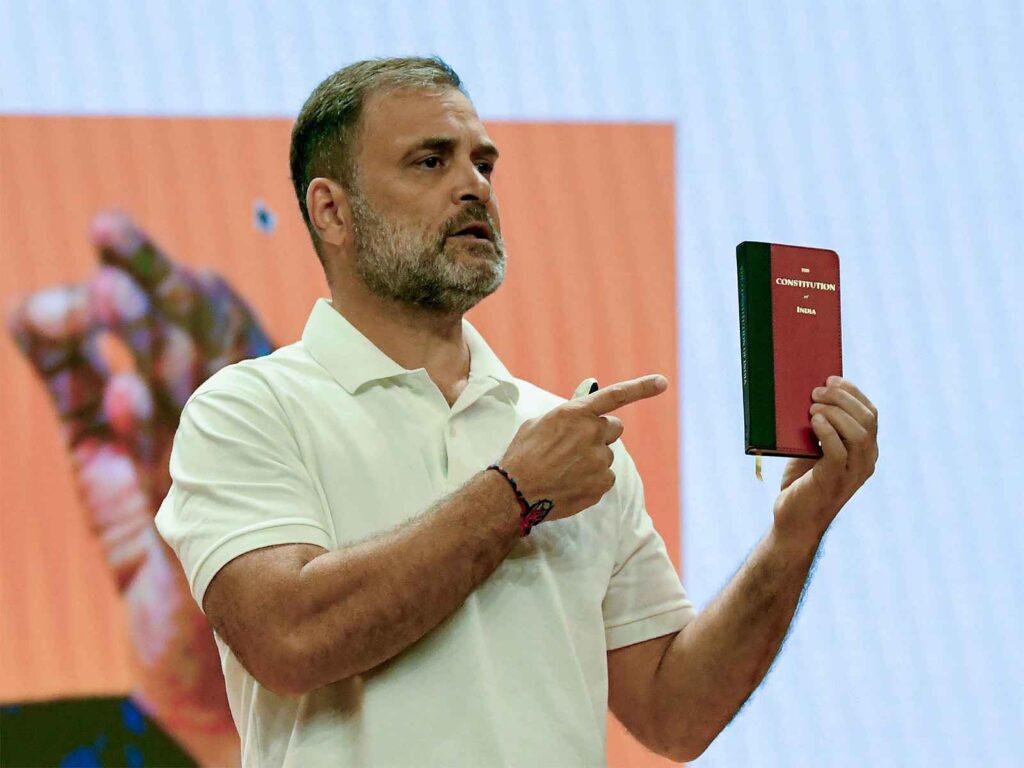 Election guards kept awake, watching theft, protecting thieves: Rahul Gandhi's charge