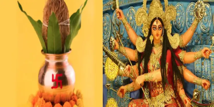 Establishment of such urn on Shardiya Navratri, will improve the Navagraha