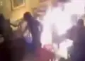 Fire in Indian restaurant in London, you will also be scared to see the video