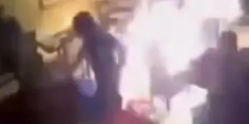 Fire in Indian restaurant in London, you will also be scared to see the video