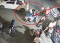 Firing outside Barnala Jewelers in posh area of ​​Model Town, incident captured in CCTV