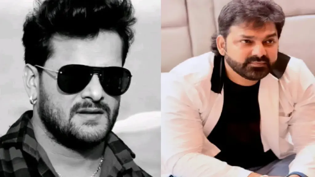 "Four-four Mehraru is wrong ..", Khesari targeted Pawan Singh after Pawan Singh's bed touch video, video went viral