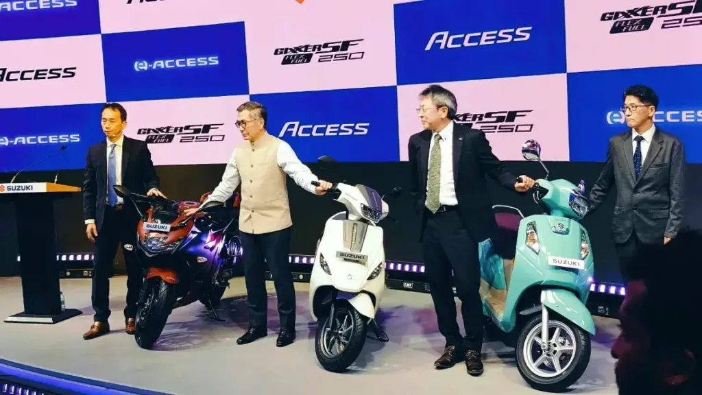 Fuel model launch of Suzuki Access and Gixxer SF 250 at Auto Expo, Learn Price and Features