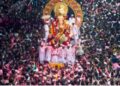 Ganesh Visarjan: The immersion of the king of Lalbagh, delay caused by high waves; Four people drowned in Maharashtra, 13 missing