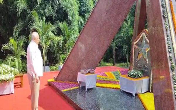 Gujarat: Chief Minister Bhupendra Patel paid tribute to martyred forest workers on 'National Forest Martyr's Day'