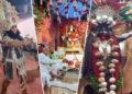 Hasanpura: In the mother Bhagwati Jagran, devotees, Jhankis fascinated the hymns of Raj, Hemant, Prabha Verma overnight