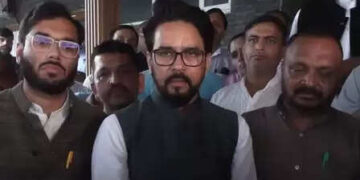 Himachal Pradesh: Anurag Thakur's meeting with traders in Una, GST deduction told public gift