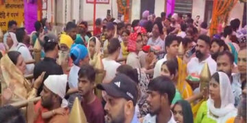 Himachal Pradesh: On the second day of Navratri, devotees in Naina Devi temple