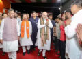 Home Minister Amit Shah meeting with BJP leaders in Patna, discussion on election strategies