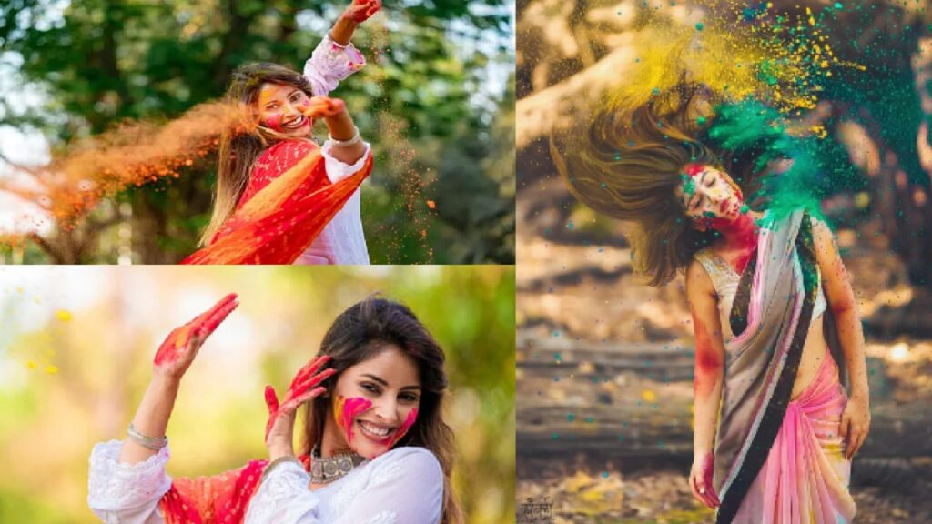 How to Pose for Holi Photos: Stretched this Holi in Pose, Esthetic photos, celebrities will fail, this holi, get aesthetic photos taken in these poses, celebrities will fail