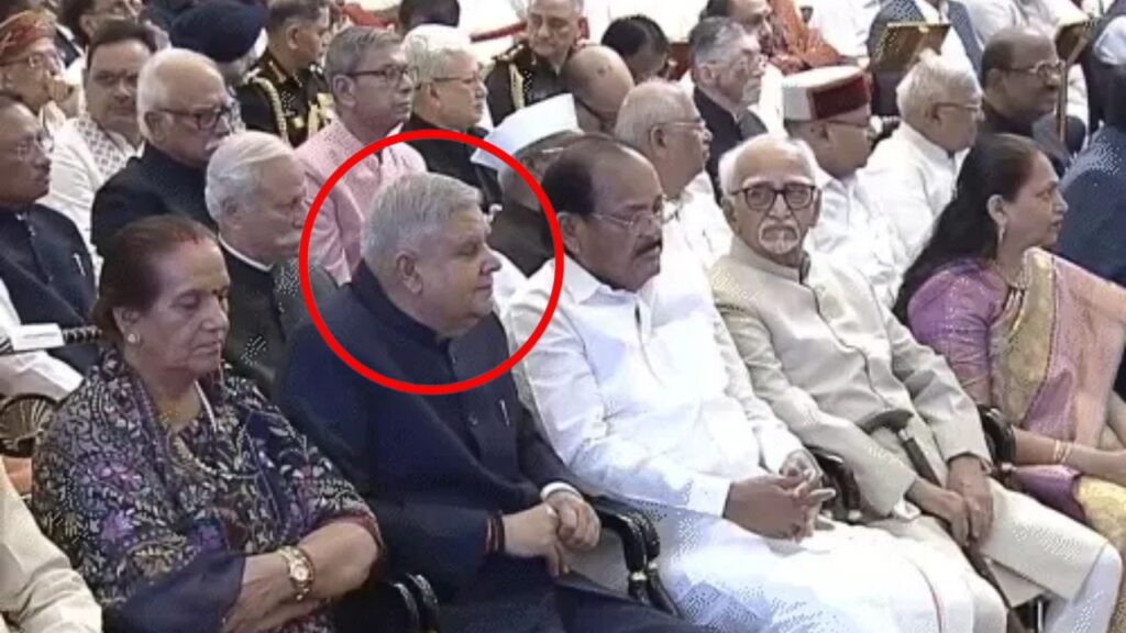 Jagdeep Dhankhar | Jagdeep Dhankhar Public appearance | Vice President Oath Ceremony | Hindi News | , Jagdeep Dhankhar's big surprise! Stayed missing for 53 days of resignation, now suddenly came in front. News Track in Hindi