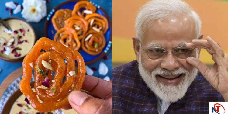 Jalebi Issue in Bihar Election | PM Modi takes jab at Congress | Bihar chunav mein jalebi ki baat | , 'Remember,' Jalebi 'mention' before Bihar elections, PM Modi took a pinch of Congress again, laughed. News Track in Hindi
