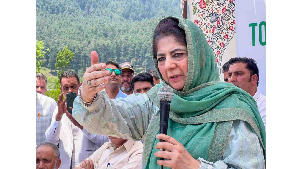 Jammu and Kashmir: Mehbooba Mufti urged Amit Shah to see Yasin Malik's case with "human approach"