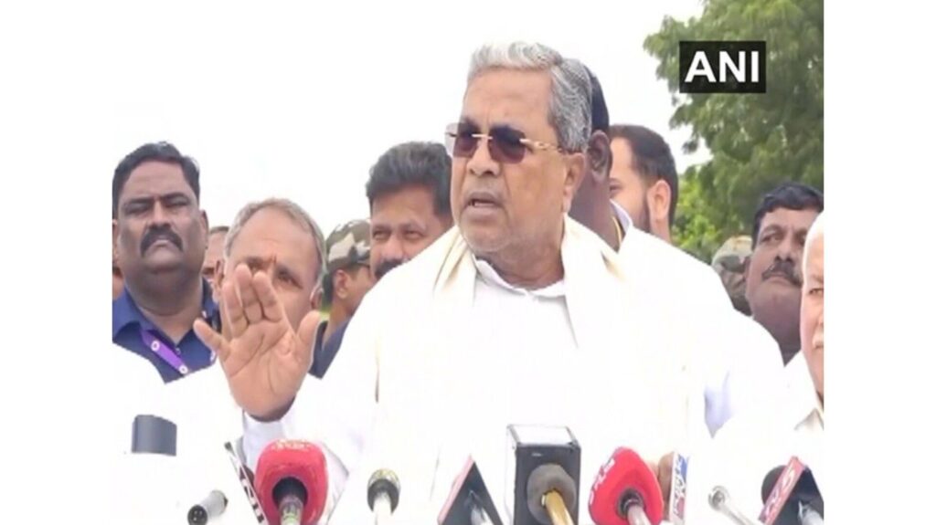 Karnataka CM Siddaramaiah raised questions on BJP, asked "Why is BJP 'afraid' from ballot papers in local body elections