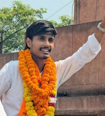 Karthik Meena of Tonk won the post of president at Zakir Hussain College, Delhi