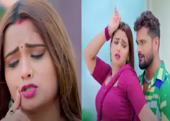 Khesari Lal Yadav brought "raisins" with romance and desi temper, hot romance with actress like water