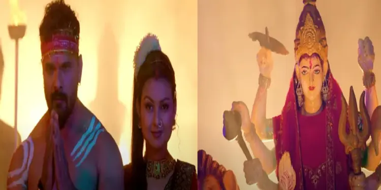 Khesari Lal Yadav released devotional songs before Sharadiya Navratri, fans cheered mother Vindhyavasini