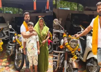 Khesari Lal Yadav showed his luxury vehicle collection, from big vehicles to expansive bikes
