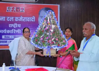 कृष्णा पटेल पांचवीं बार अपना दल कमेरावादी की चुनी गई राष्ट्रीय अध्यक्ष