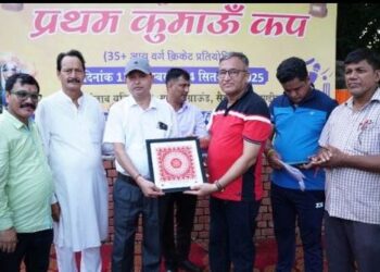 Kumaon Sabha, Chandigarh organized the first Kumaon Cup tennis ball cricket tournament