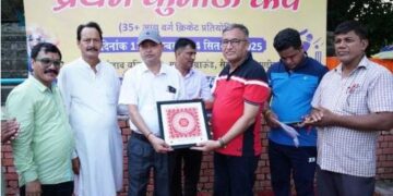 Kumaon Sabha, Chandigarh organized the first Kumaon Cup tennis ball cricket tournament