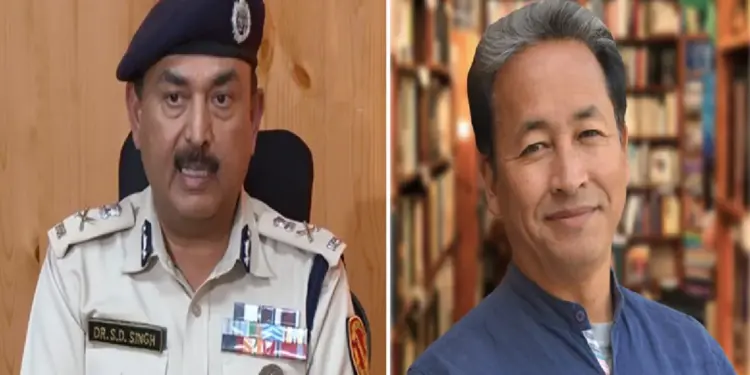 Leh Violence case: Sonam Wangchuk's Pakistan connection and foreign funding investigation, Ladakh DGP gave information, Sonam Wangchuk's Pakistan Connection is Being Investigated, Ladkh DGP Reveals, Curfew in Leh Relaxed for 4 hours