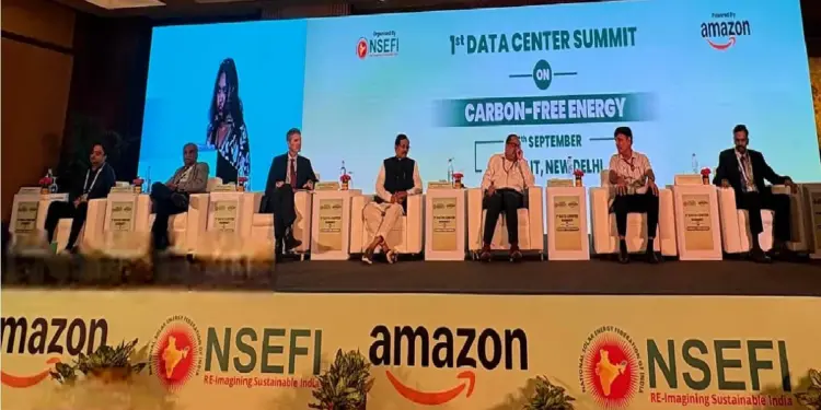 Logo and interactive website of NSEFI Green Data Center alliance were also launched
