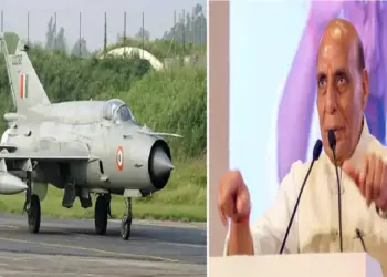 MIG-21 Farewell: Farewell given to MiG-21 fighter jet from Indian Air Force, Rajnath Singh said, it is not an aircraft, proof of deep relations between India and Russia, MIG-21 Fighter Jet Bid Farewell to Indian Air Force, Rajnath Singh Said, this is a aircrafts is a proof of deep relations Between India and Russia.