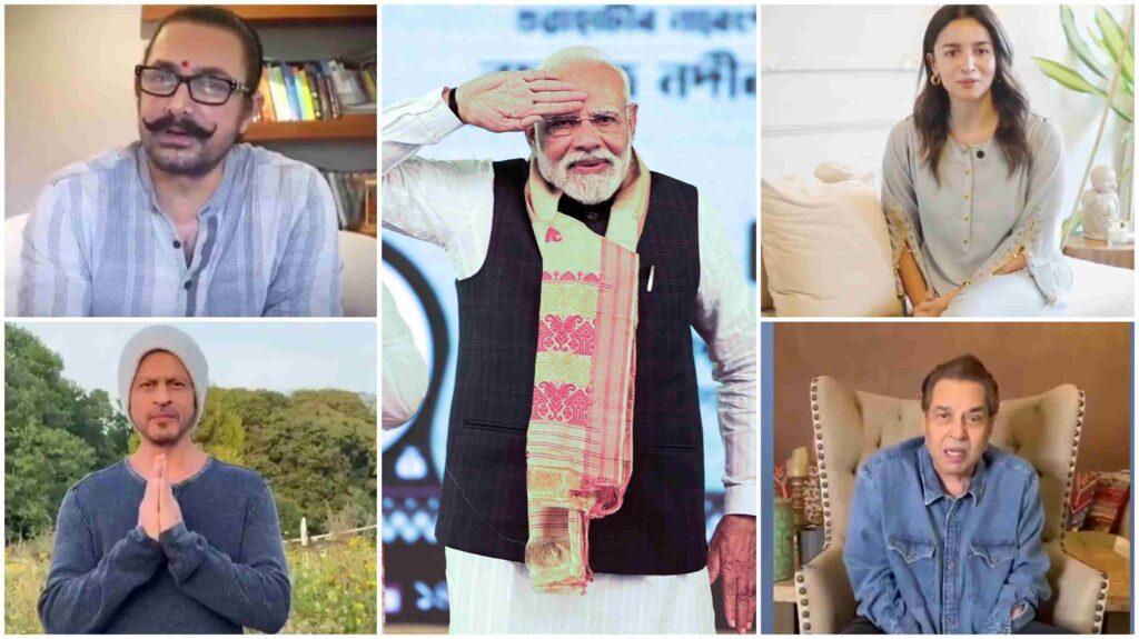 Many film stars including Dharmendra, Shah Rukh, Aamir wish PM Modi's birthday