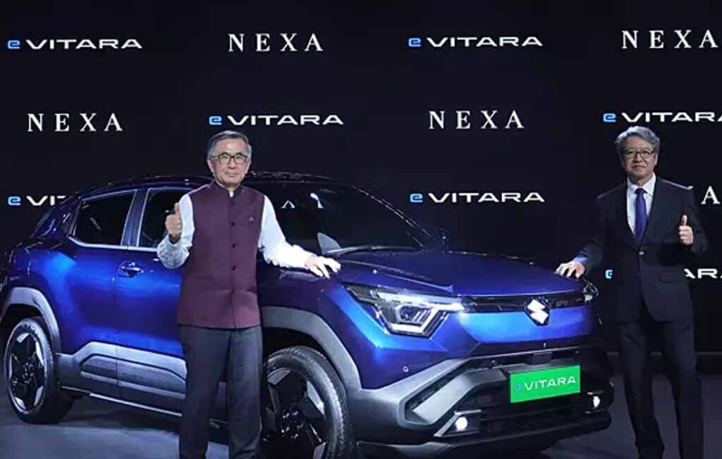 Maruti Suzuki's Electric SUV 'E Vitara' EVX launched